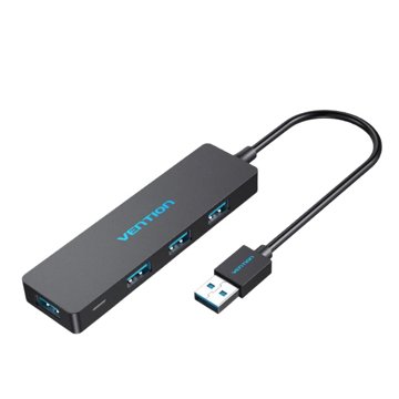 0_360.jpg VENTION USB3.0 4 PORTS USB HUB 0.15METER BLACK CHKBB